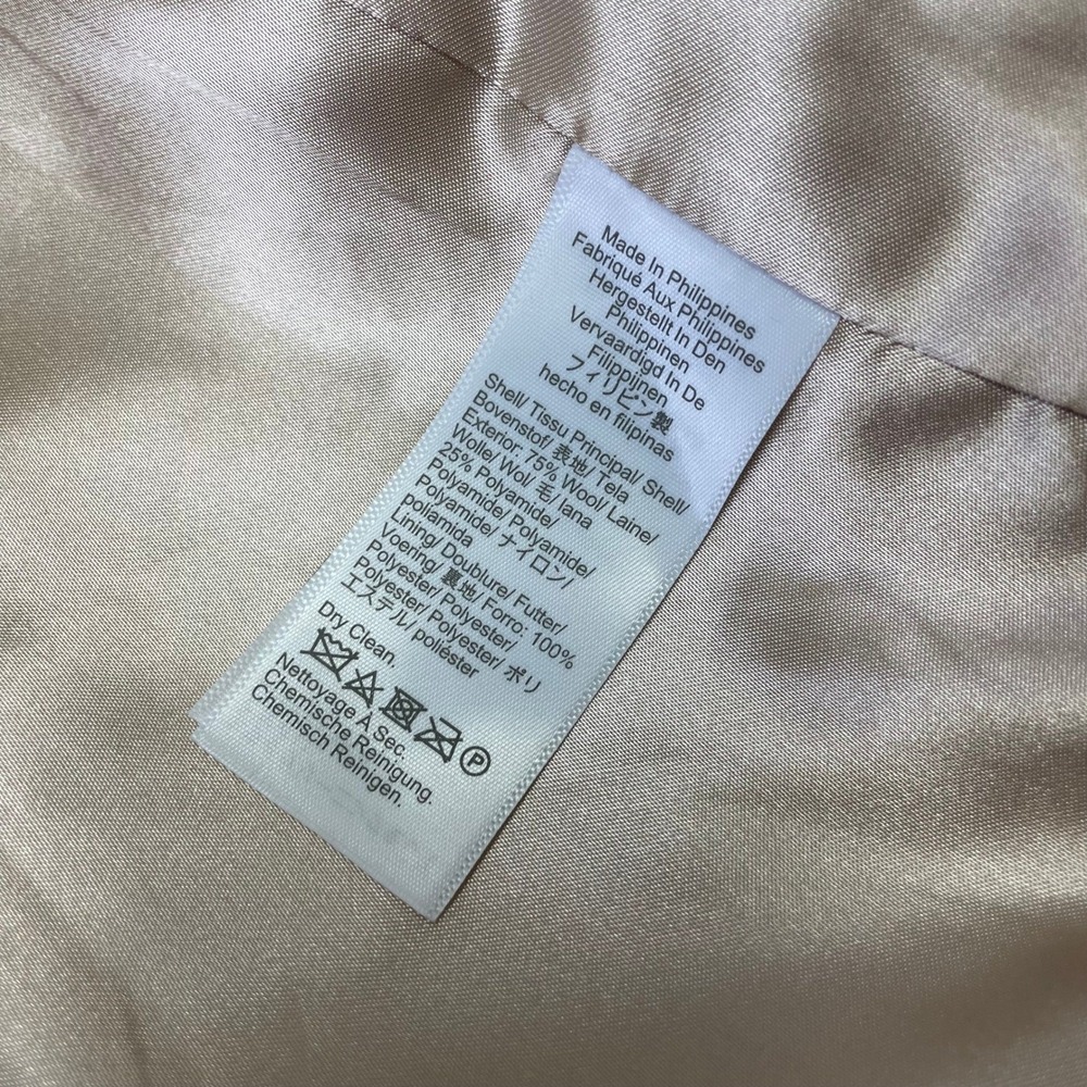 J.Crew Italian Double Cloth Wool Blazer Double Breasted Jacket 4 Camel Tan - Picture 11 of 16